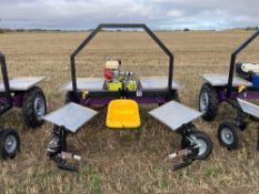 2wd asparagus harvester with petrol engine