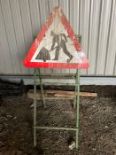 Roadwork sign