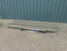 Quantity concrete fence posts