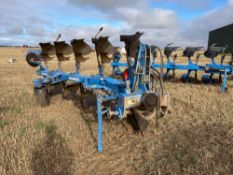 2007 Lemken Europal 8 5f (4+1f) reversible plough with skimmers and subsoiler points, hydraulic vari