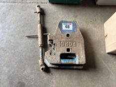 2No Ford wafer weights with stay bar