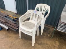 Quantity plastic chairs