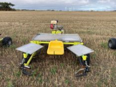 4wd asparagus harvester skid steer with petrol engine NB: Manual in office.