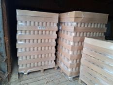 c.4,200 Visican cardboard tubes with lids, 140mm