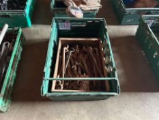 Quantity vintage spanners