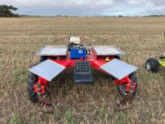 2021 MultiMoke asparagus harvester, 4wd, skid-steer with petrol electric engine NB: Manual in office