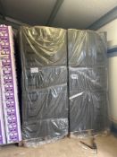 C.900 black cardboard boxes 400x300x160mm