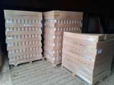 c.4,200 Visican cardboard tubes with lids, 140mm