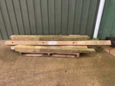 Quantity concrete fence posts