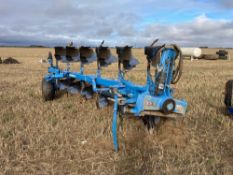 2017 Lemken Juwel 8M 6f (5+1f) reversible plough with skimmers and subsoiler points, hydraulic vari-