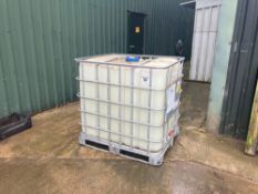 IBC and blue barrel