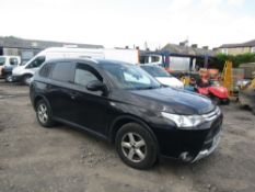 2015 65 reg Mitsubishi Outlander GX2 DI-D c/w Rear Dog Cages