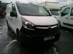 2016 16 reg Vauxhall Vivaro 2700 CDTI *
