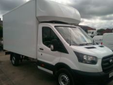 2021 21 reg Ford Transit 350 X/F Luton With Tail Lift
