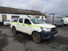 2018 18 reg Toyota Hilux Active D/Cab Pick Up