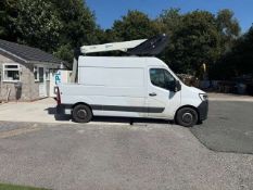 2022 72 reg Renault Master 2.3 CPL Cherry Picker, Access Platform, MEWP 2022 Euro 6 (Sold off...