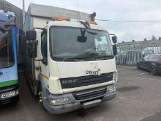 2011 11 reg DAF FA LF Refuse Wagon (Non Runner) (Direct Council)