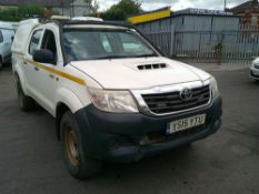 2015 15 reg Toyota Hilux Active D-4D 4x4 DCB