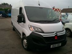 2021 21 reg Citroen Relay 35 L3H2 Eprise BHDI S/S