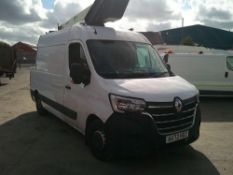 2022 72 reg Renault Master 2.3 CPL Cherry Picker, Access Platform, MEWP 2022 Euro 6