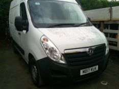 2017 17 reg Vauxhall Movano L1H1 F2800 CDTI (Non Runner)(Direct Electricity NW)