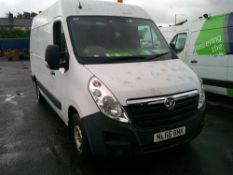 2017 66 reg Vauxhall Movano (Direct Electricity North West)