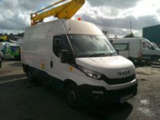 2015 65 reg Iveco Daily 2.3 3.5t Cherry Picker, MEWP Access Platform