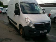 2017 66 reg Vauxhall Movano L2H3 F3500 CDTI (Non Runner) (Direct Electricity North West)