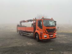 2016 66 reg Iveco Crane Wagon - 3 Axle Rear Steer (Sold off Site - Burnley)