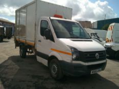 2016 65 reg Volkswagen Crafter Tipper