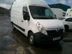 2017 66 reg Vauxhall Movano L2H3 F3500 CDTI (Direct Electricity North West)