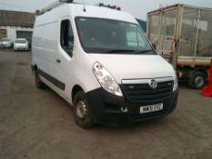 2019 19 reg Vauxhall Movano L2H2 F3500 CDTI (Non Runner) (Direct Electricity North West)