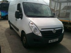 2017 66 reg Vauxhall Movano L2H2 F3500 CDTi (Direct Electricity North West)