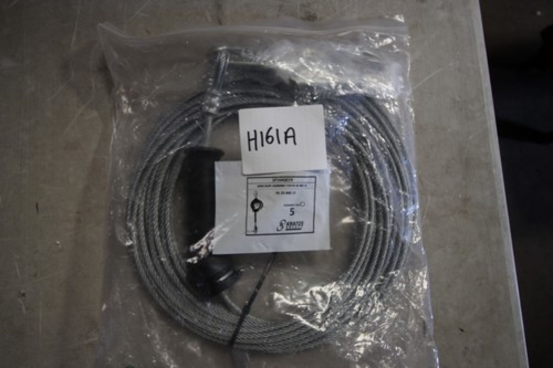13 x Kratos safety wire rope assembly for retractable fall arrest ...