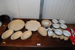 A quantity of Denby tea and dinner ware