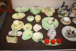 A collection of Carltonware to include various lea