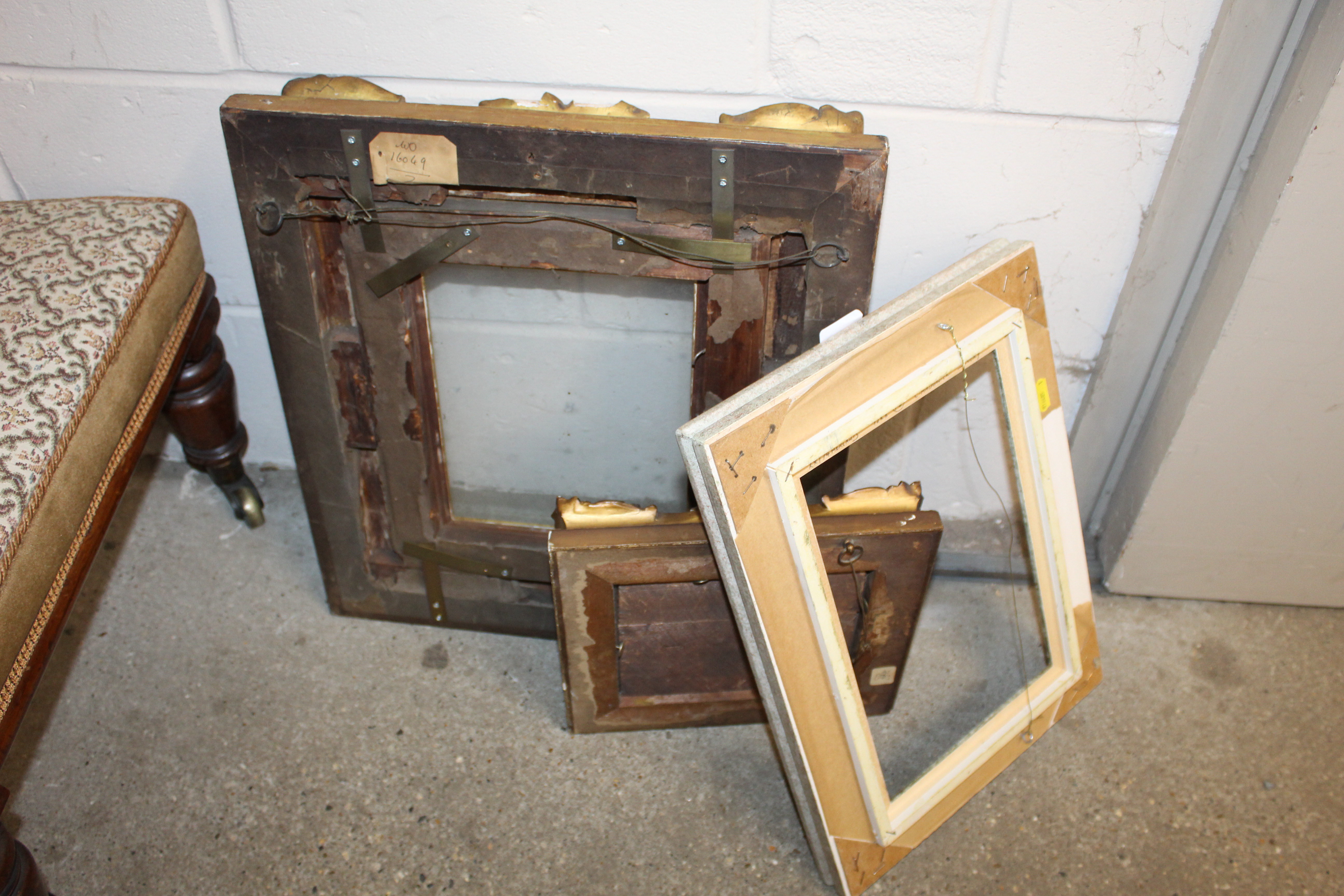 Four Victorian and later picture frames - Image 2 of 2
