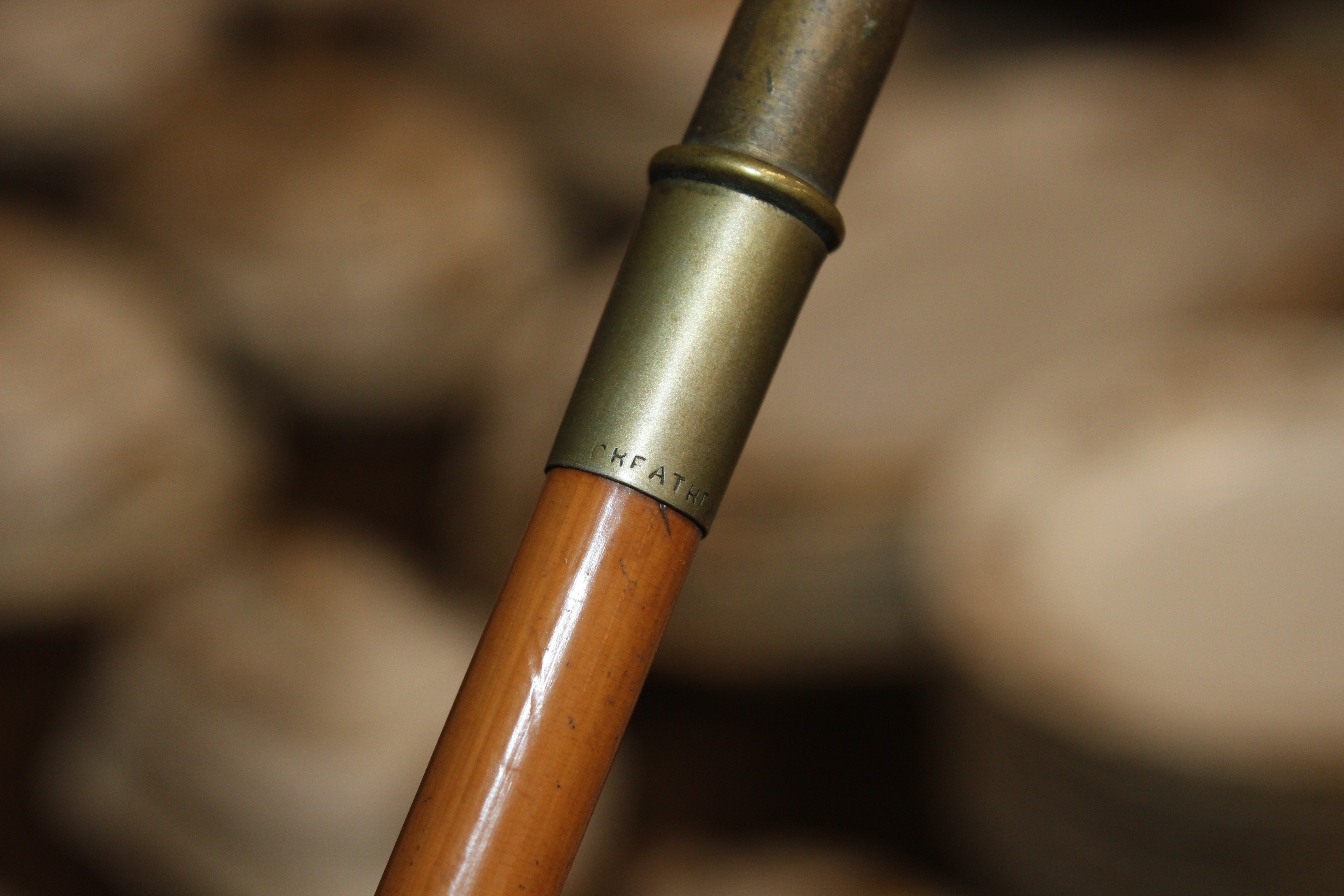 A silver topped swagger stick and a brass handled - Image 10 of 12