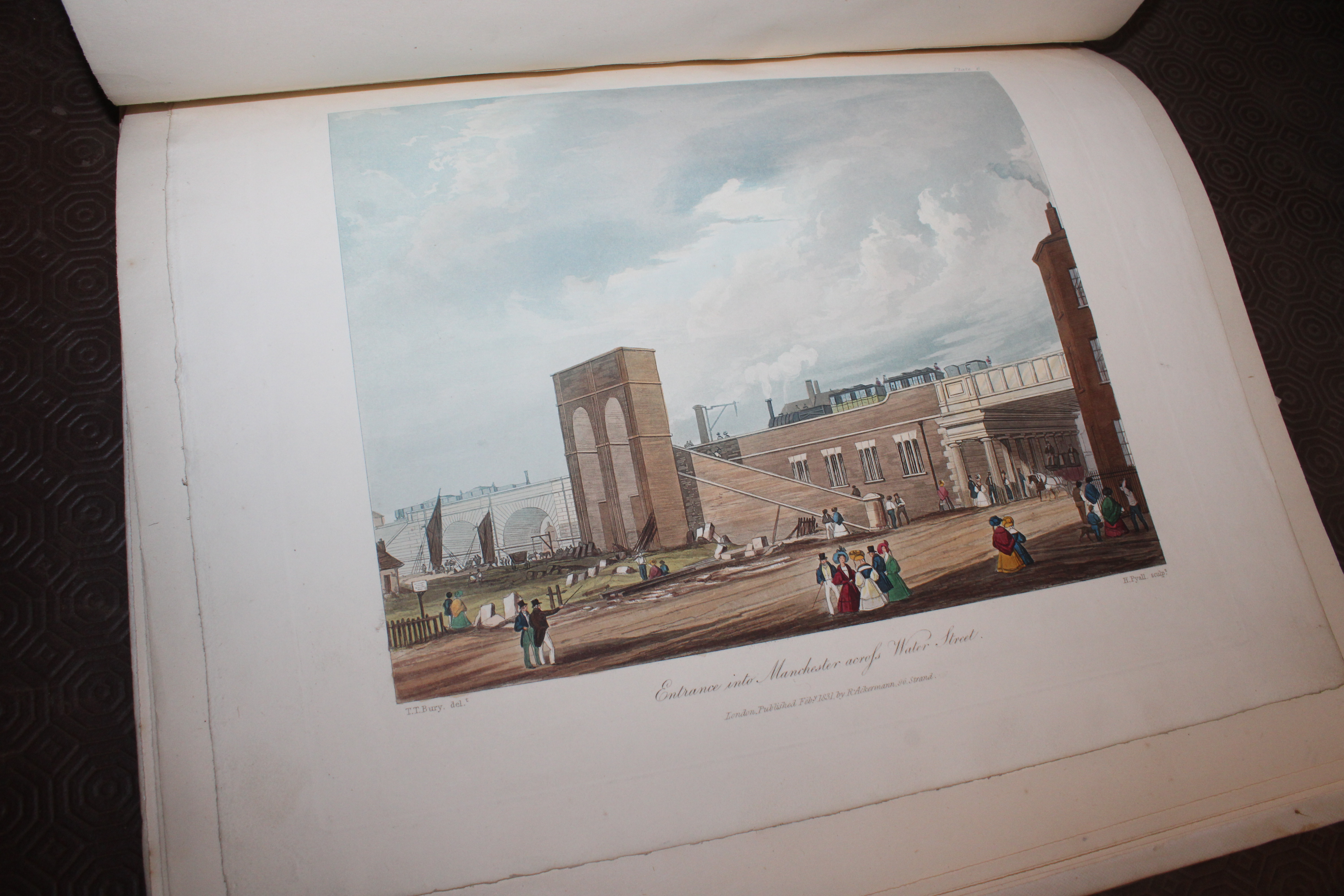 A folder containing seven coloured plates "The Man - Image 11 of 14