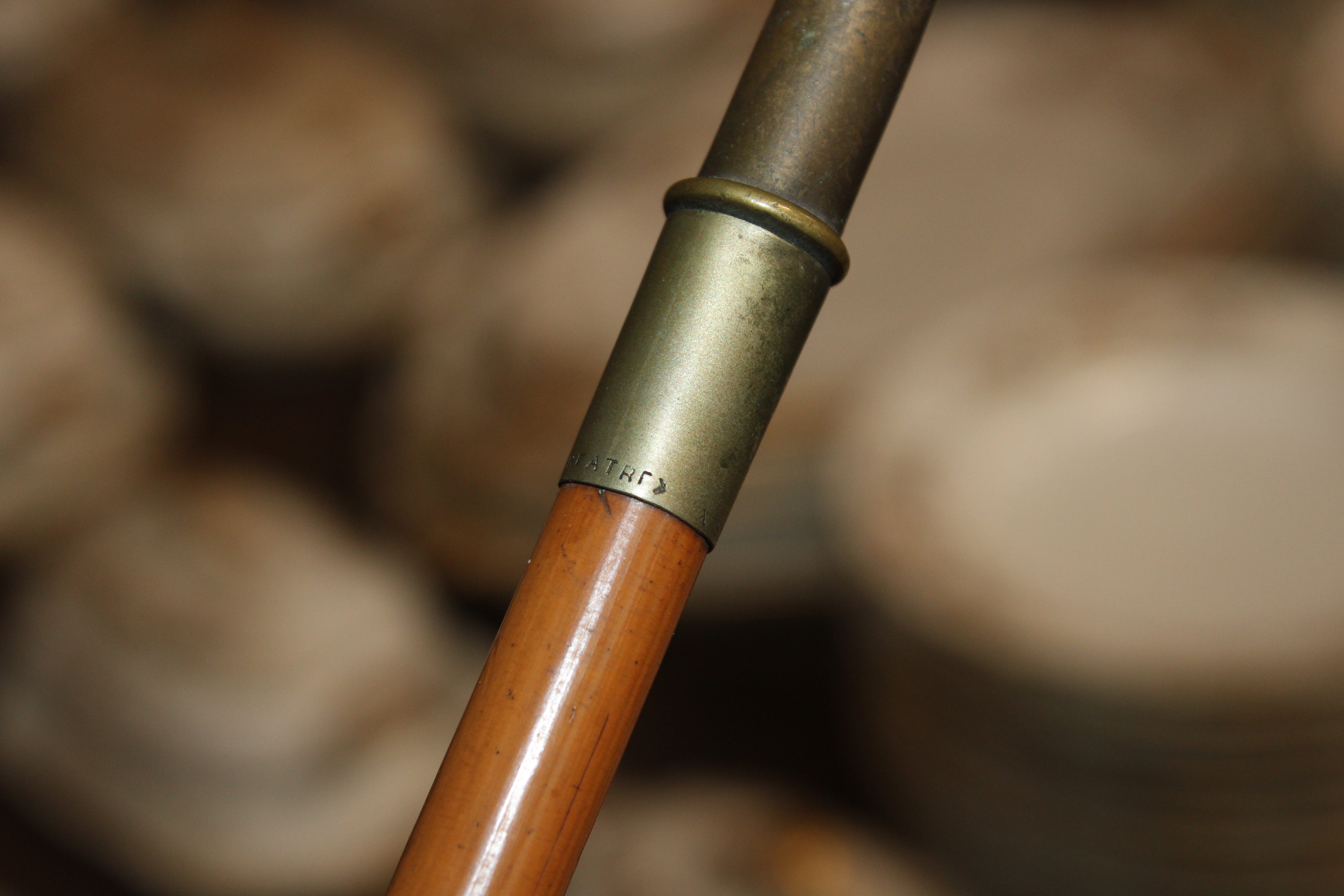 A silver topped swagger stick and a brass handled - Image 11 of 12