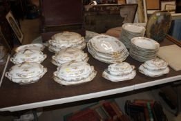 An extensive collection of 19th Century Limoges di