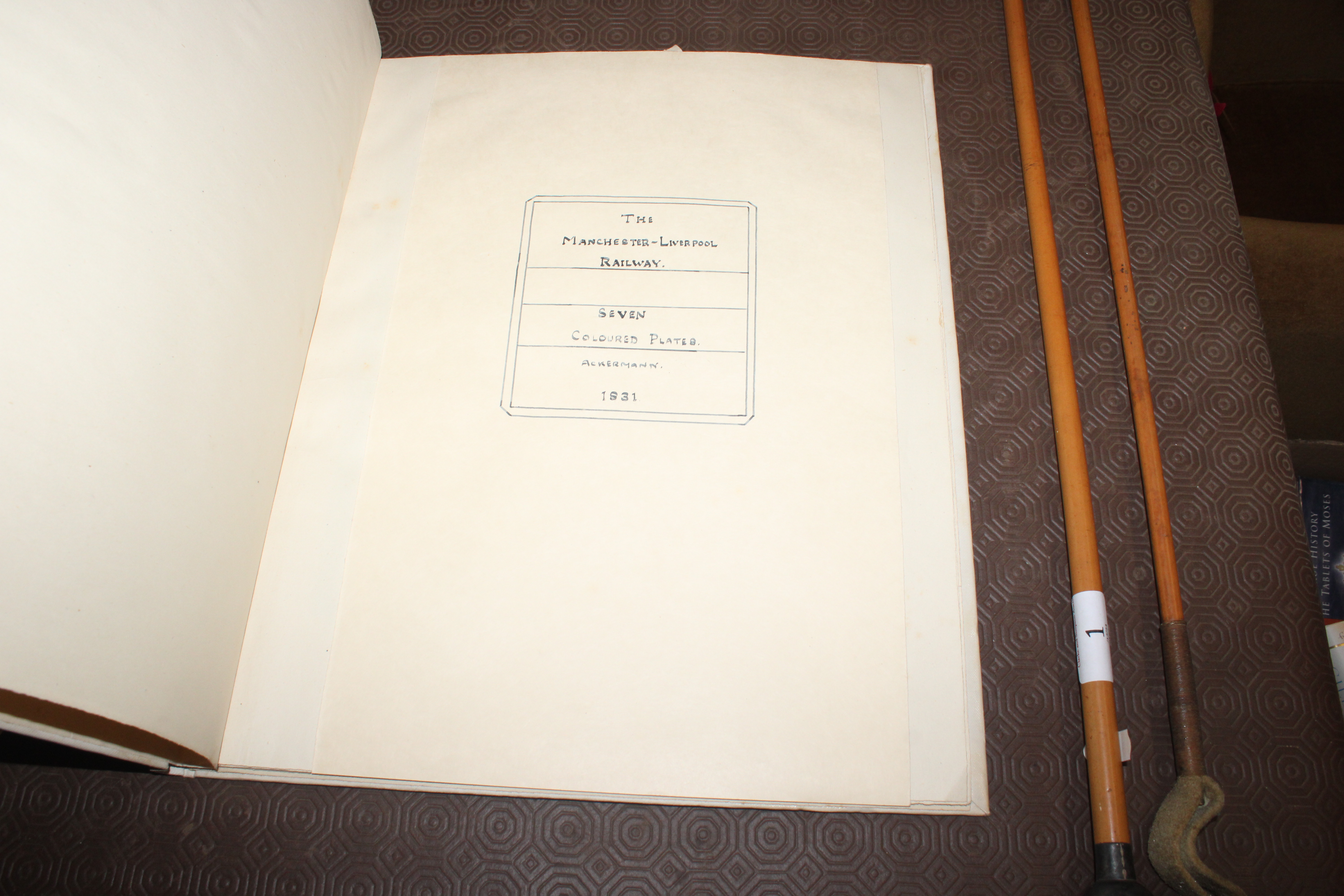 A folder containing seven coloured plates "The Man - Image 2 of 14