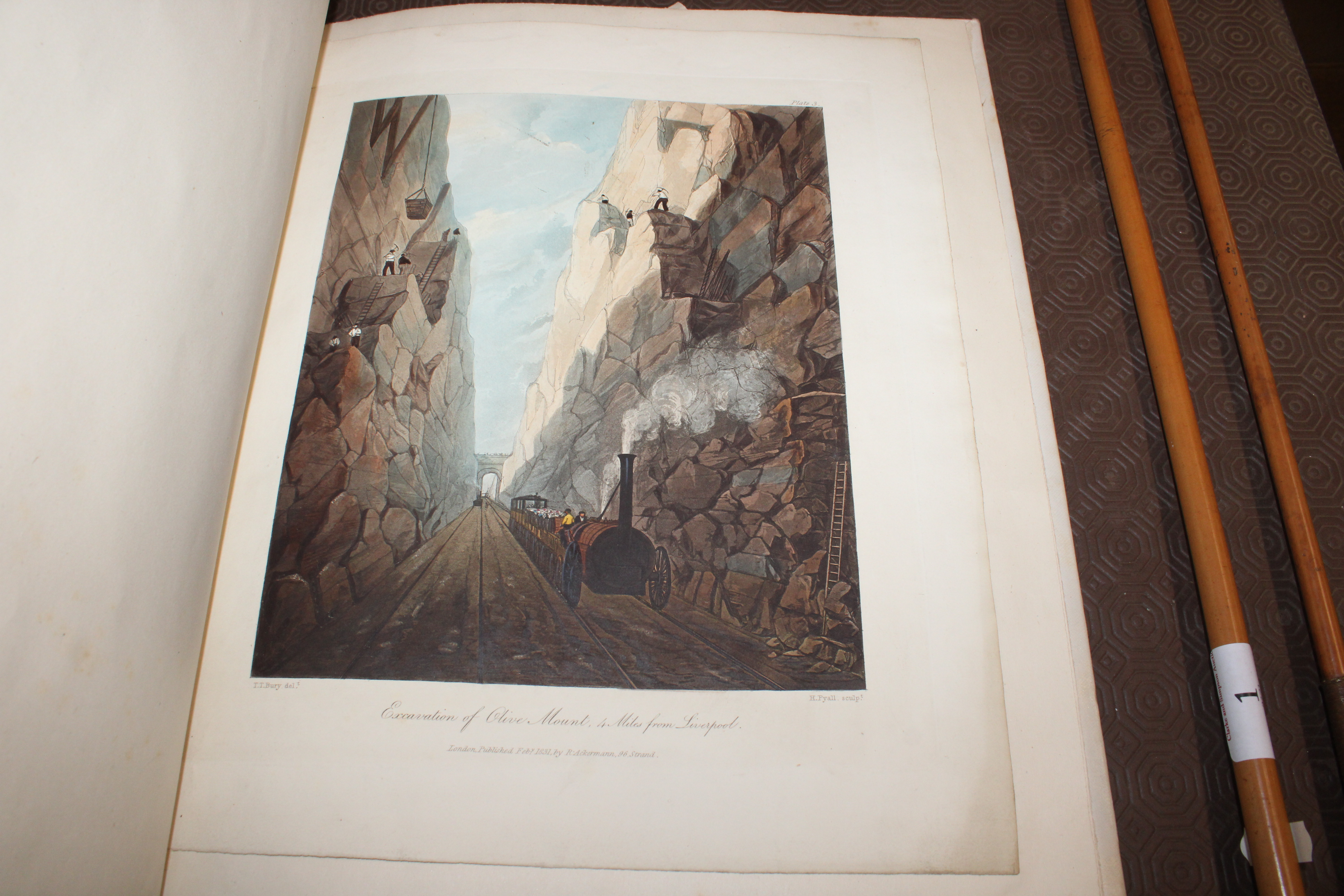 A folder containing seven coloured plates "The Man - Image 8 of 14