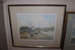 D. Davis, watercolour study of The Tide Mill, Wood