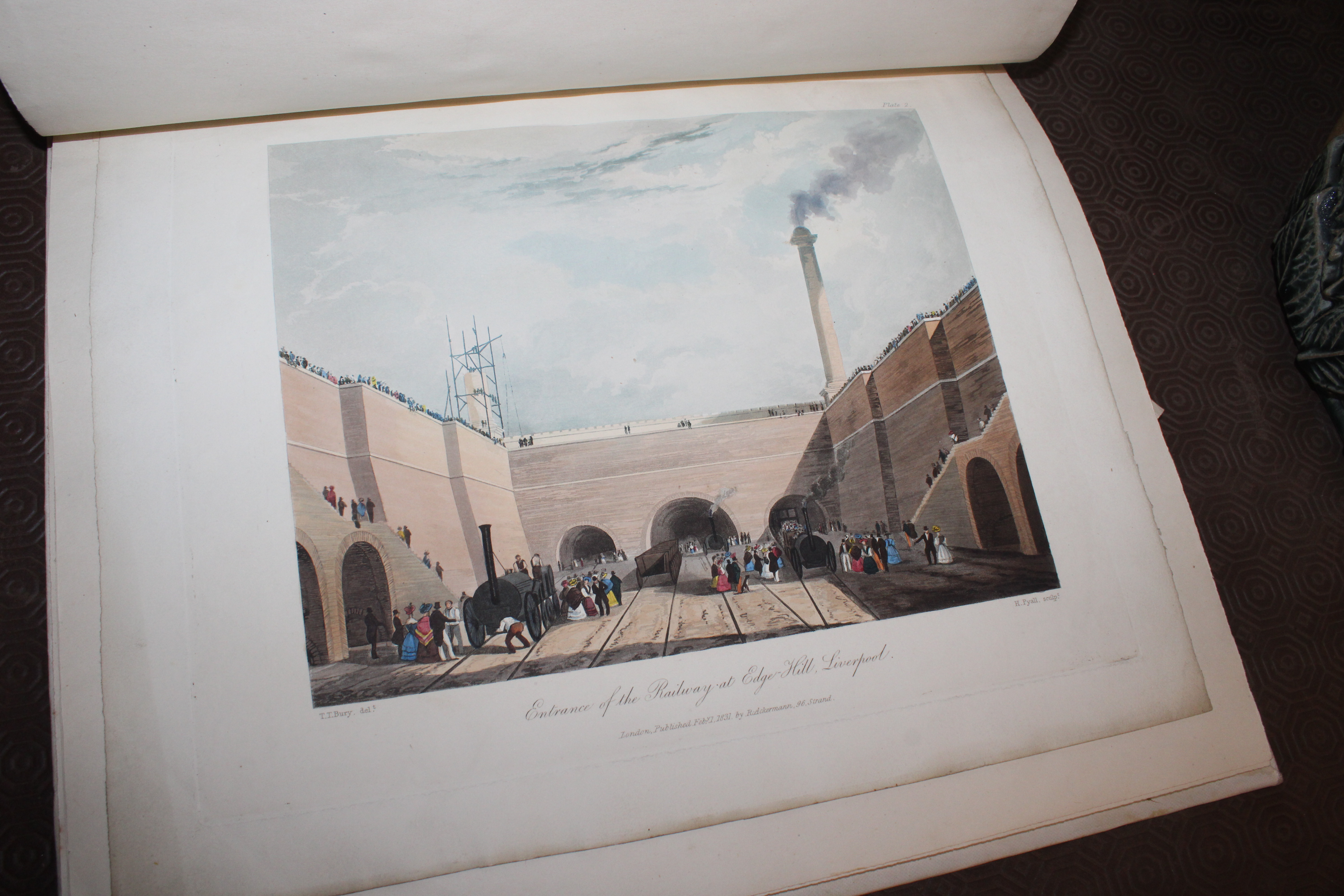 A folder containing seven coloured plates "The Man - Image 7 of 14