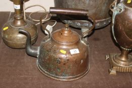 A copper kettle