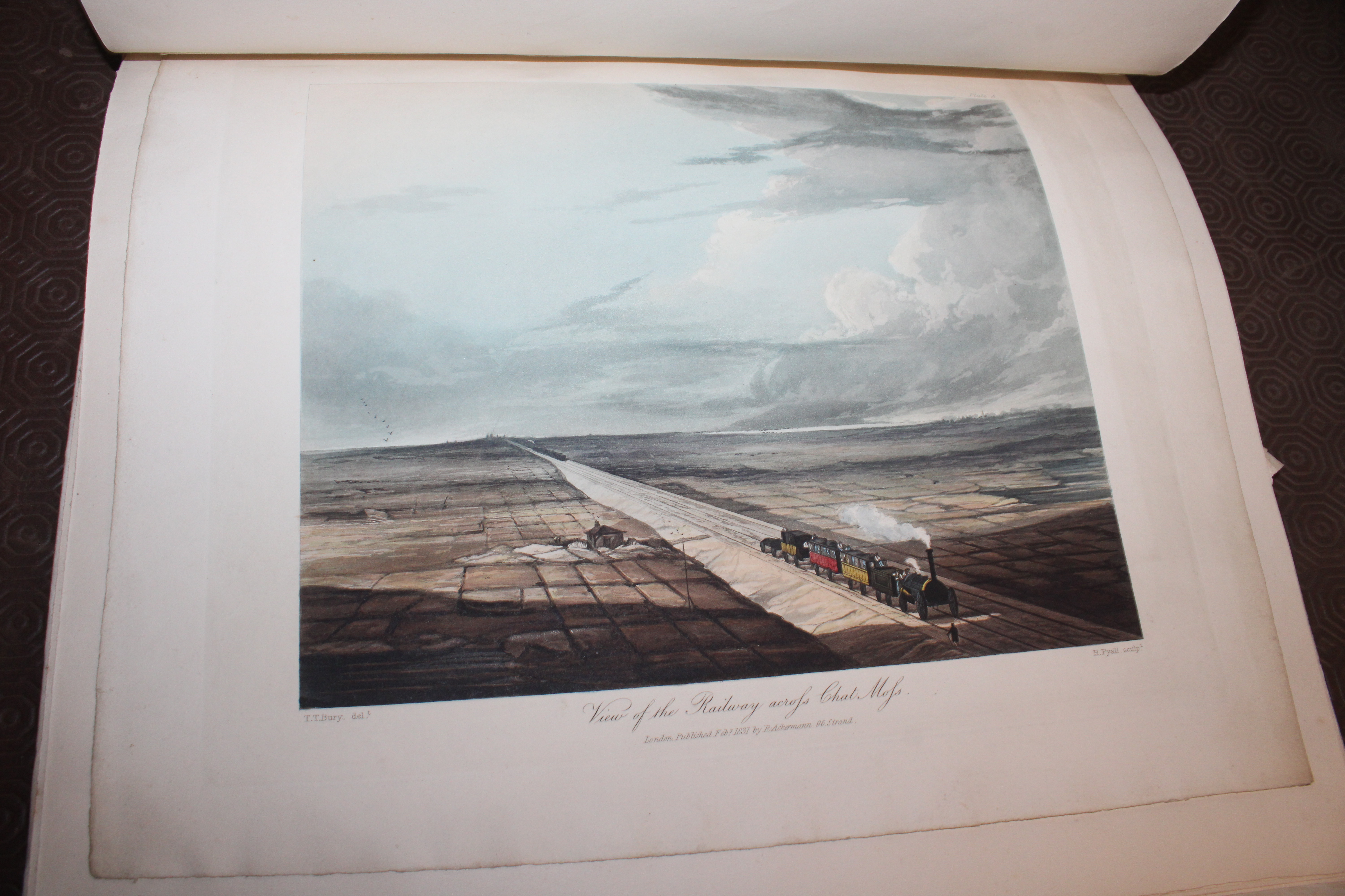 A folder containing seven coloured plates "The Man - Image 10 of 14