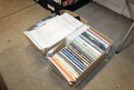 Two boxes of Aldeburgh Festival programmes