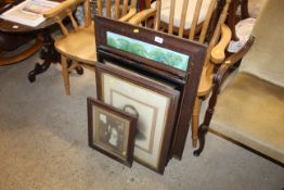 A quantity of various pictures and prints