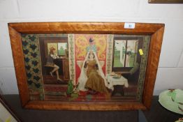 After Edward Charles Clifford, a coloured print 